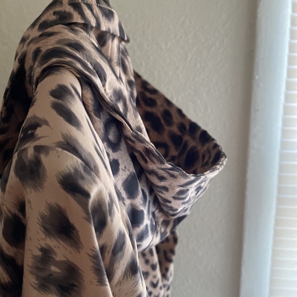DENNIS BASSO Cheetah trench coat - Picture 9 of 14
